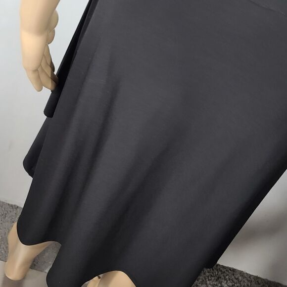 Ralph Lauren Green Lable Black Cap Sleeve Dress - Picture 5 of 6